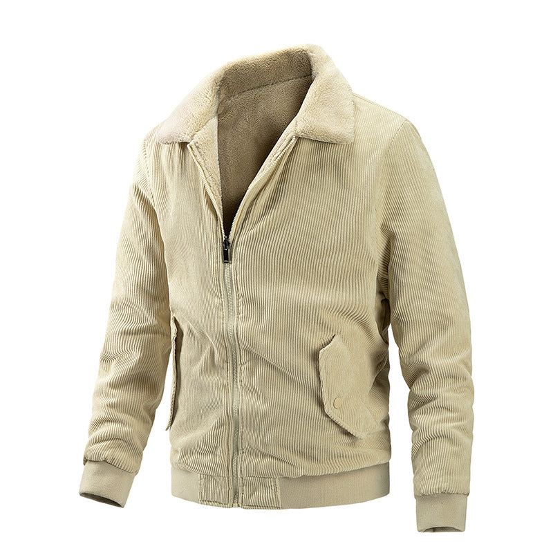 Men's Double-sided Wear Jacket Baseball Uniform Casual