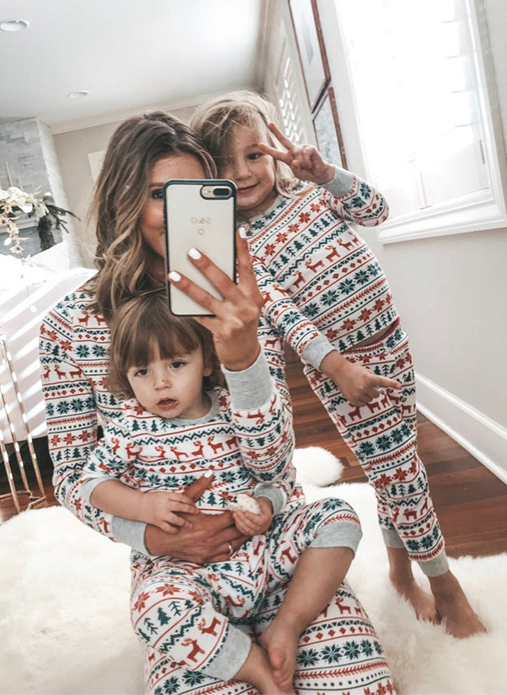 Pajamas Family Matching Father Mother Kids Baby Look Clothes Set Dad Mom And Daughter Son Pyjamas Outfit