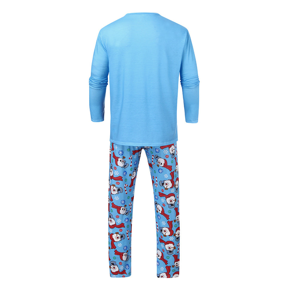 Parent-child Printed Long Sleeve Pajamas Homewear
