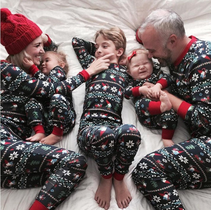 Parent-child home set pajamas