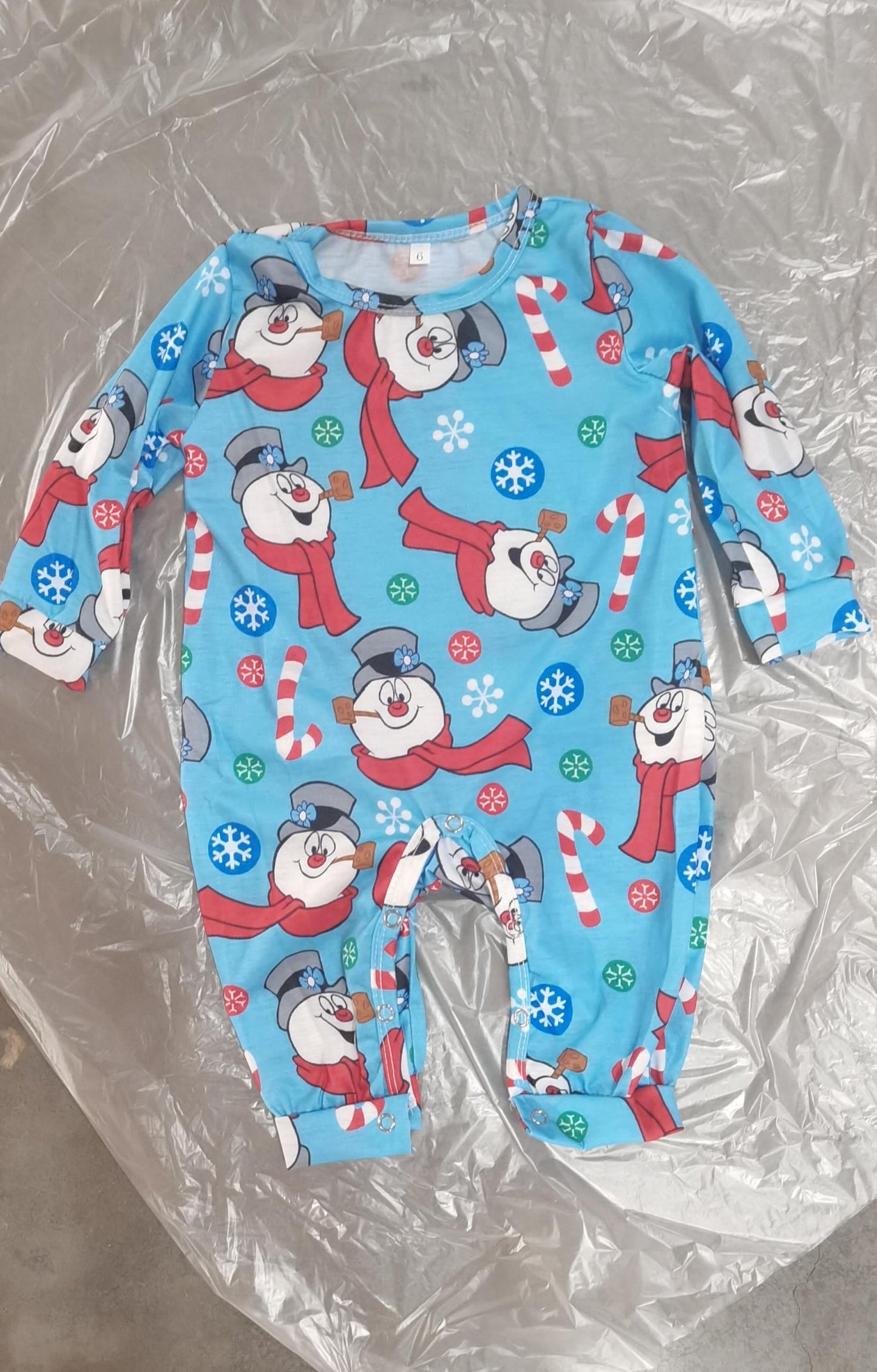 Parent-child Printed Long Sleeve Pajamas Homewear