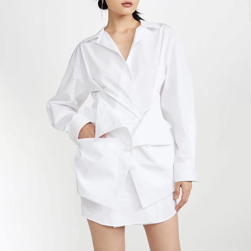 Ladies shirt dress