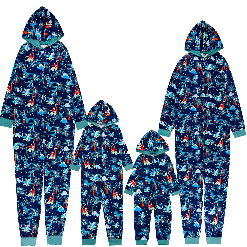 Clothing One-piece Parent-child Pajamas