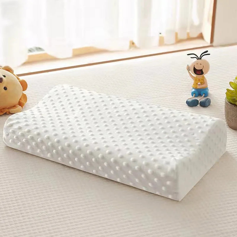 1pc Sleeping Memory Pillow Cervical Massage Pillows Natural Orthopedic Pillow Home Supplies Replacement With Pillow Cover