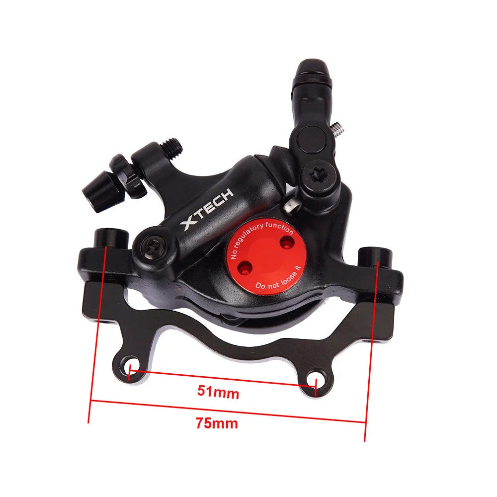 XTECH MTB Line Pulling Oil Pressure Calipers Hydraulic Disc Brake HB100 Front Rear 160MM MT200 M315 Scooter Bicycle Parts