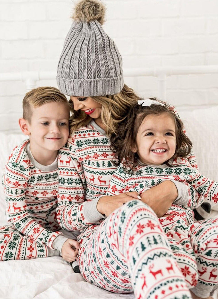 Pajamas Family Matching Father Mother Kids Baby Look Clothes Set Dad Mom And Daughter Son Pyjamas Outfit