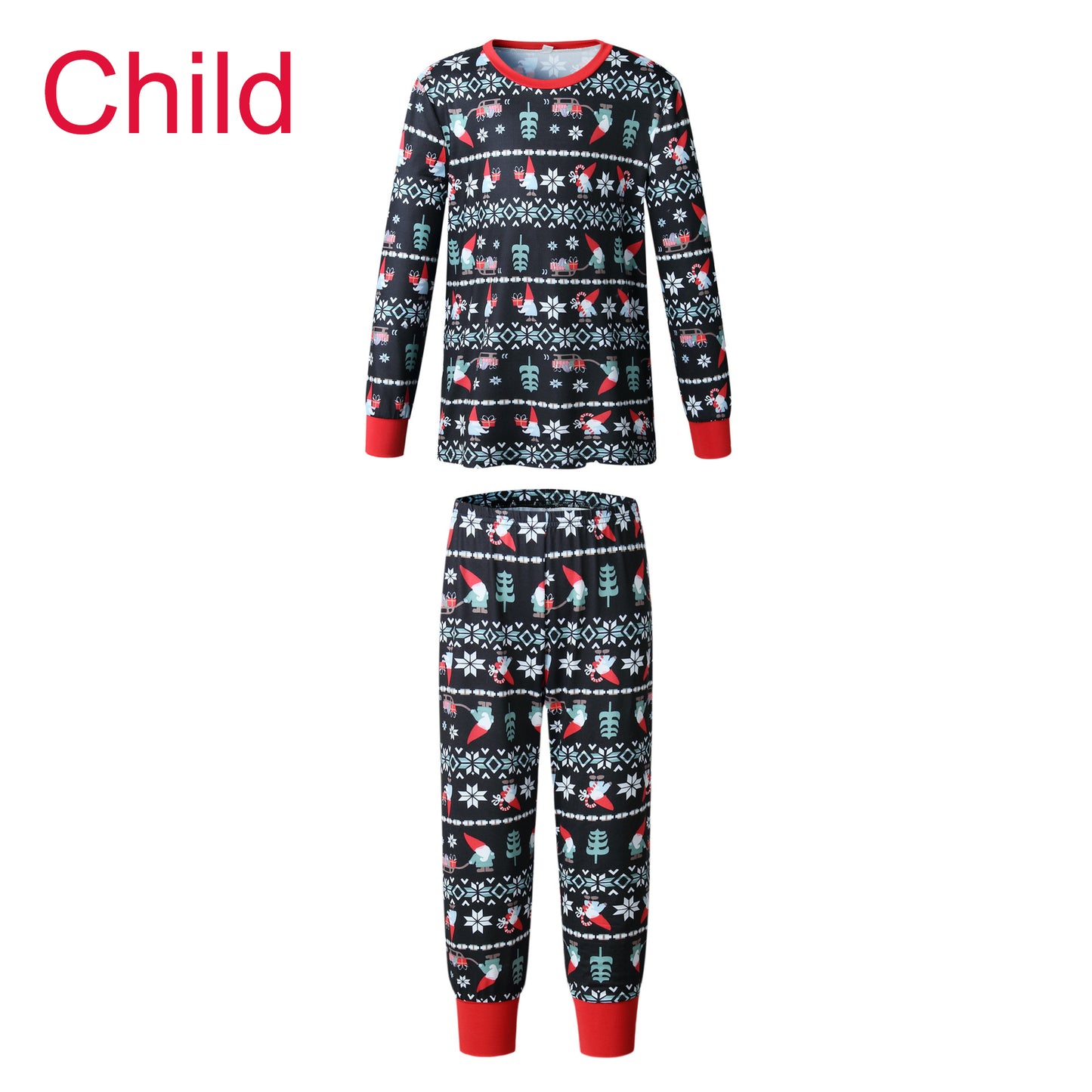 Parent-child home set pajamas