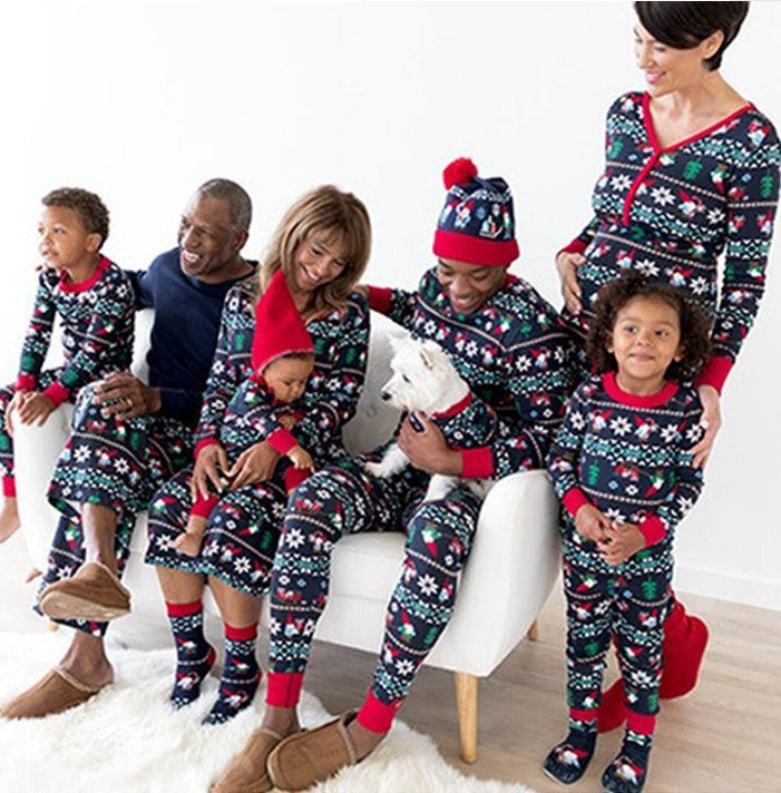 Parent-child home set pajamas