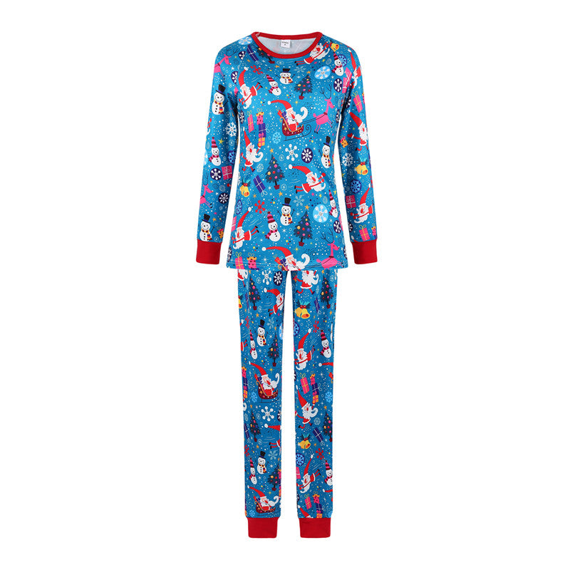 New Parent-Child Pajamas Parent-child Leisure Wear Set