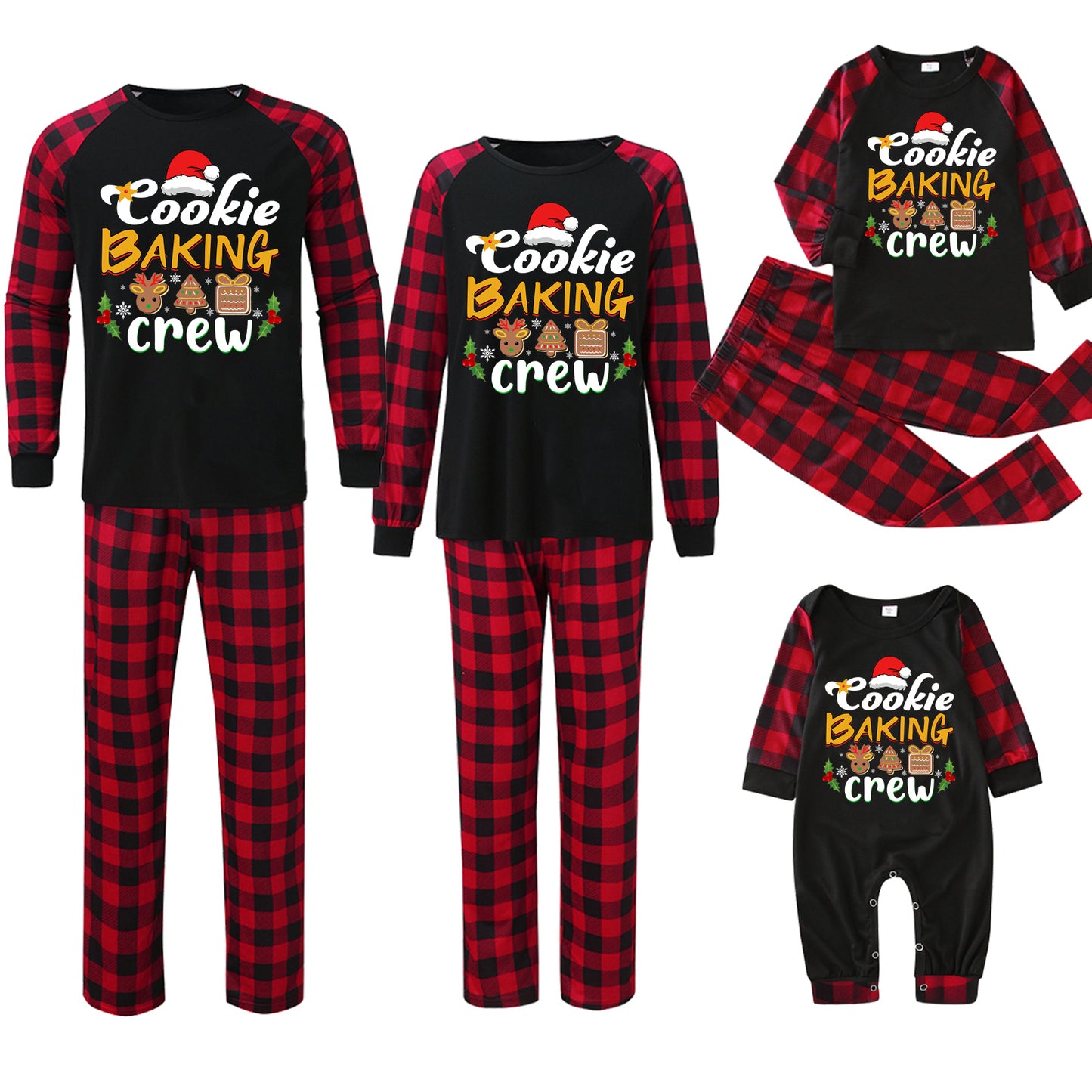 Parent-child Homewear Clothes Pajamas Suit